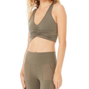 Wild thing olive branch bra